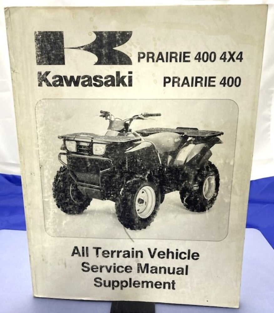 Kawasaki 99924-1243-51 Prairie 400 4x4 Prairie 400 1998 Service Manual Supp Gen.