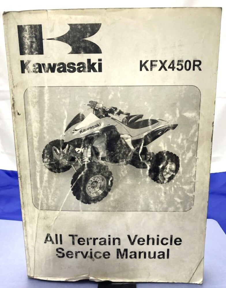 Kawasaki 99924-1386-01 KFX450R 2007 Service Manual Genuine
