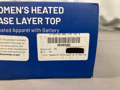 Polaris 283303302 Small Women's Heated Gear Base Layer Top with Battery New Genuine