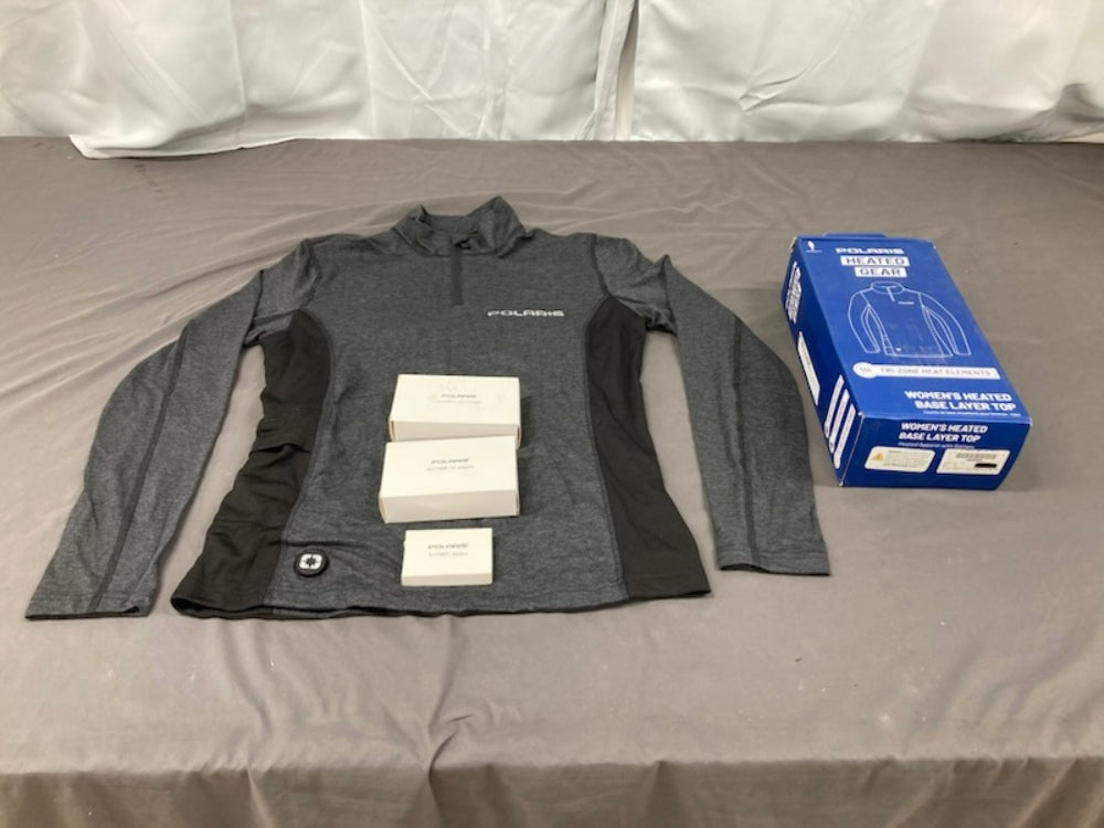 Polaris 283303302 Small Women's Heated Gear Base Layer Top with Battery New Genuine