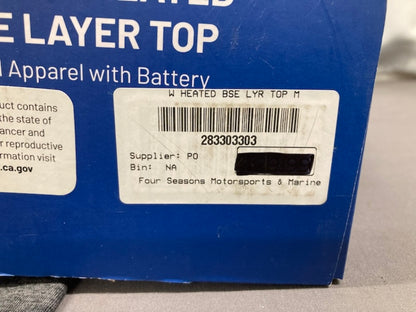 Polaris 283303303 Medium Women's Heated Gear Base Layer Top with Battery New Genuine