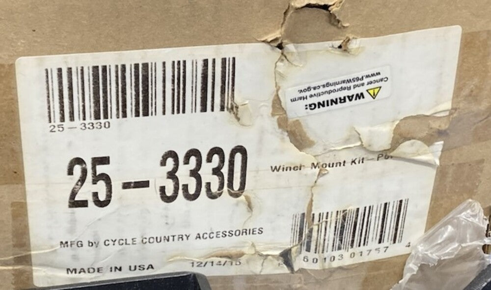 Cycle Country Kolpin 25-3330 ATV Winch Mount Kit for Polaris 500/800 New Genuine