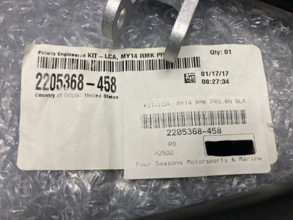 Polaris 2205368-458 Control Arm Kit, Lower, Right Hand, Matte Black New Genuine