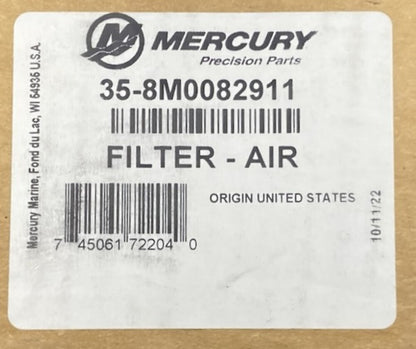 Mercury 35-8M0082911 Air Filter New Genuine