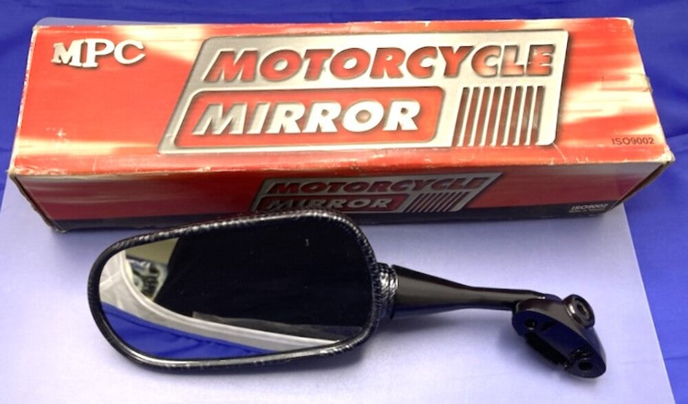 Lockhart Phillips 108-220 LH Mirror C/F CBR Fits Honda Kawasaki New Replaces