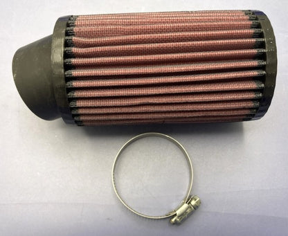 K&N RU-1720 Universal Clamp-On Air Filter New Genuine
