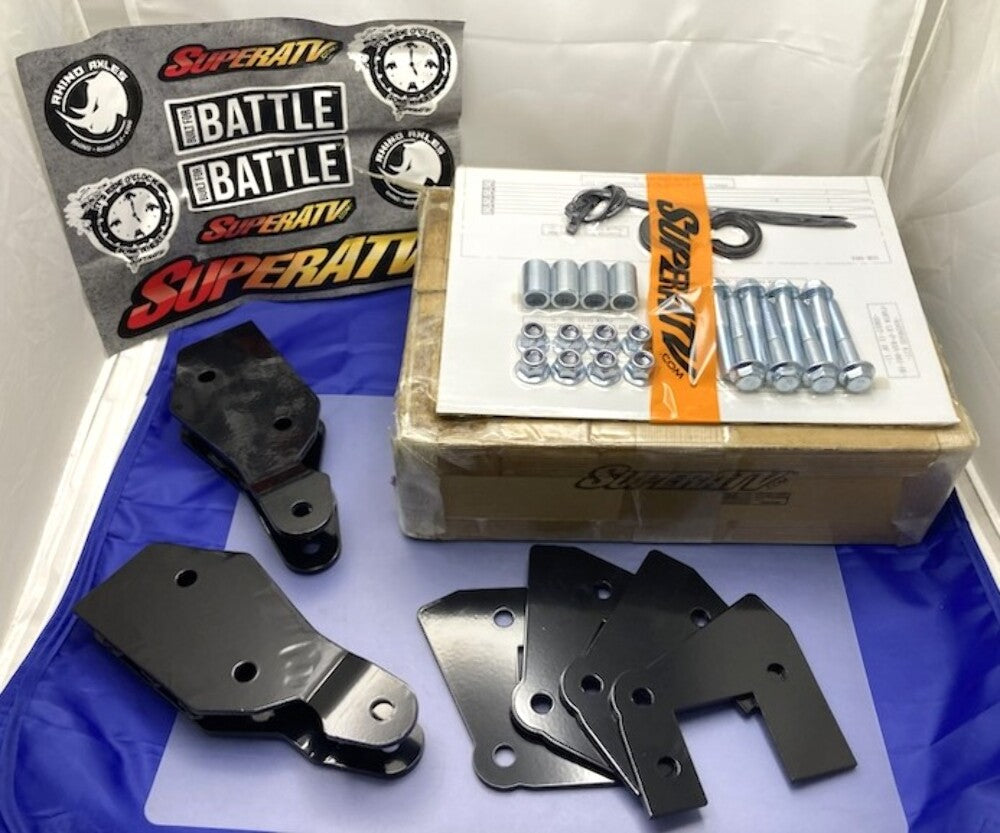 SuperATV LK-P-RAN1K-001-02 Lift Kit Polaris Ranger XP 1000 3" New Genuine