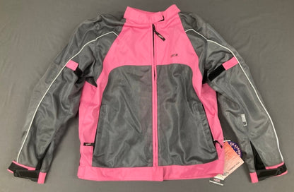 Vega 1570-365 Ladies Mercury Mesh Jacket Pink/Silver Size XL New Genuine
