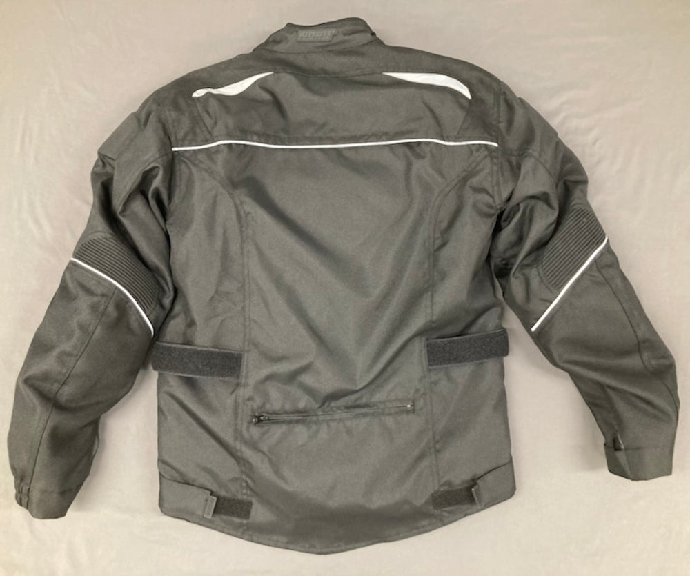 Noru 7358-2105-04 Bosui Waterproof Motorcycle Jacket Black Small New Genuine