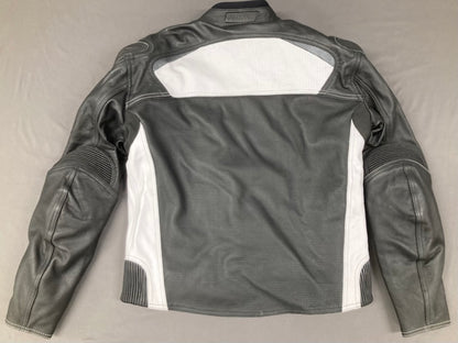 Noru 7354-2115-42 Maruchi Motorcycle Jacket Black/White Size 42 New Genuine