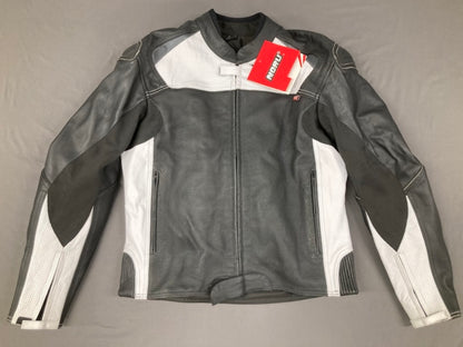 Noru 7354-2115-42 Maruchi Motorcycle Jacket Black/White Size 42 New Genuine