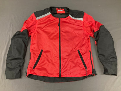 Noru 7349-2101-06 Tabi Mesh Jacket Men's Size Large Red New Genuine