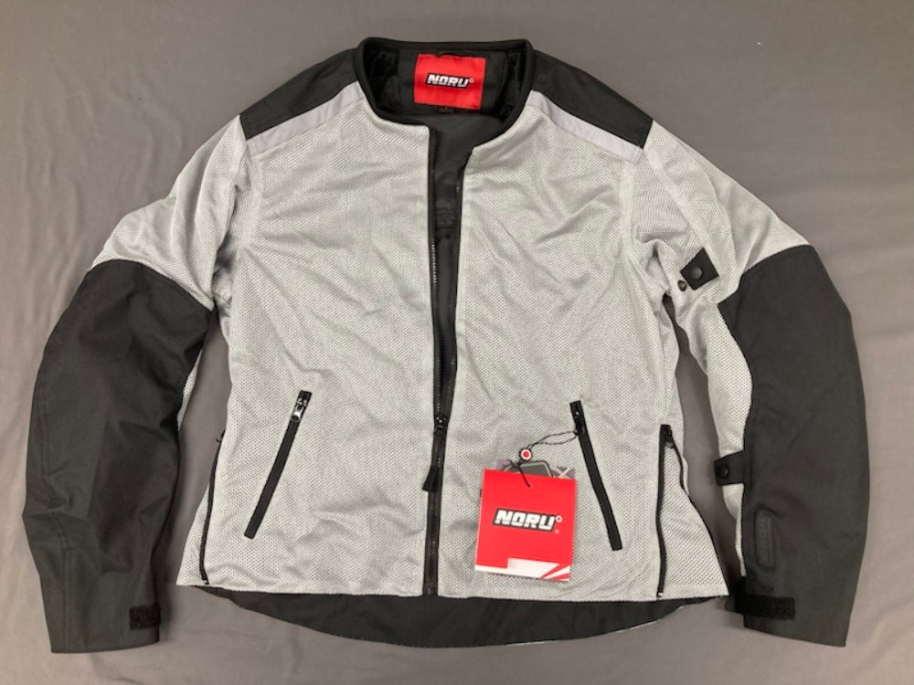 Noru 7349-2107-06 Tabi Mesh Jacket Men's Size Large Grey New Genuine