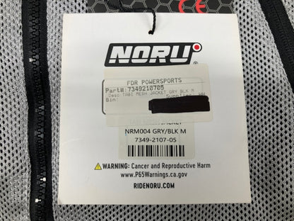 Noru 7349-2107-05 Tabi Mesh Jacket Men's Size Medium Grey New Genuine