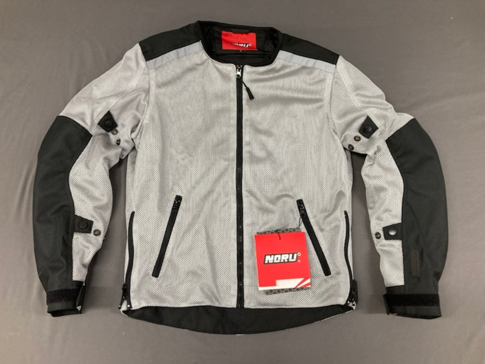 Noru 7349-2107-05 Tabi Mesh Jacket Men's Size Medium Grey New Genuine