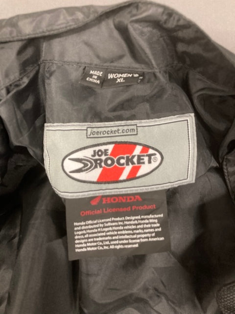 Joe Rocket 1280-1005 Ladies Skyline 2.0 Jacket Black Size XL New Genuine Incompl