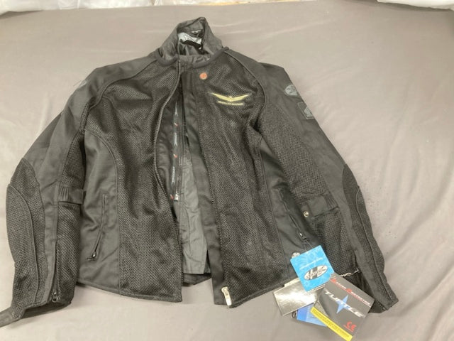 Joe Rocket 1280-1005 Ladies Skyline 2.0 Jacket Black Size XL New Genuine Incompl