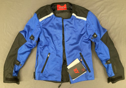 Noru 7349-2102-05 Tabi Mesh Jacket NRM004 Blue/Black M New Genuine