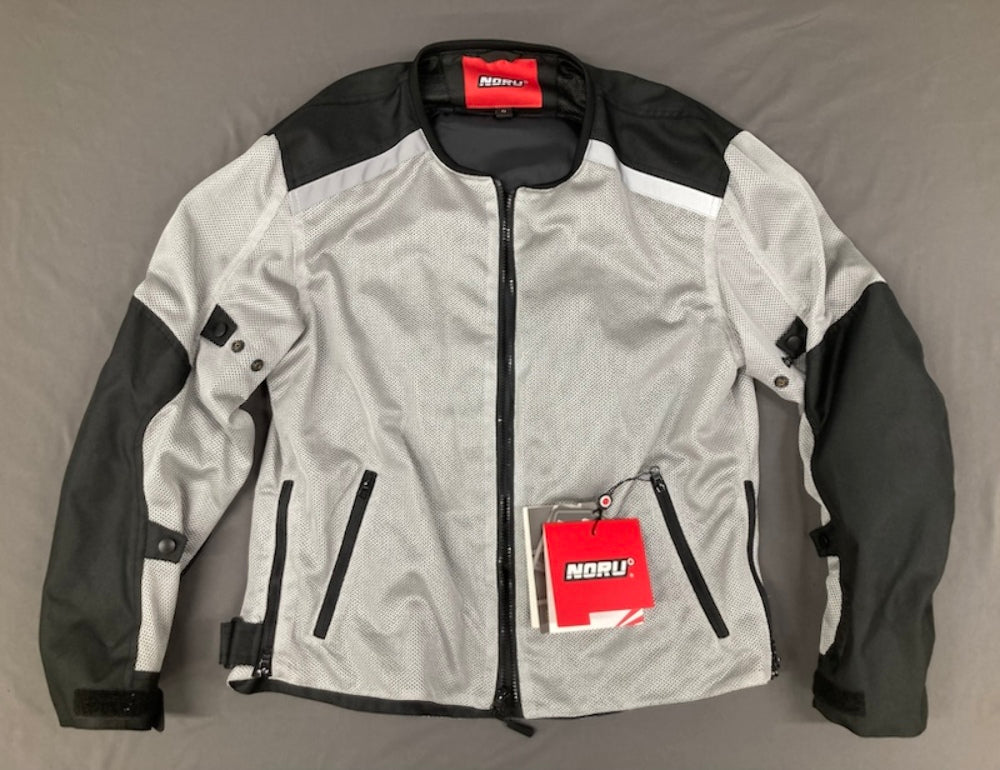 Noru 7349-2107-07 Tabi Mesh Jacket NRM004 Grey/Black XL New Genuine