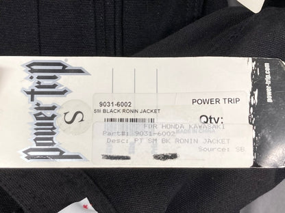 Power Trip 9031-6002 Women's Small Black Ronin Jacket New Genuine