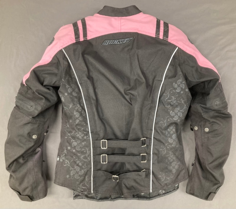 Joe Rocket 1061-5906 Women's Atomic 4.0 Jacket Black/Pink Size 1D New Genuine
