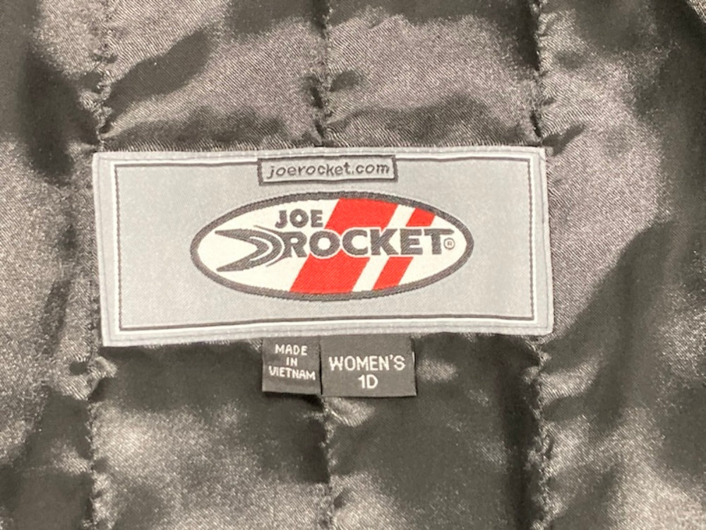 Joe Rocket 1061-5906 Women's Atomic 4.0 Jacket Black/Pink Size 1D New Genuine
