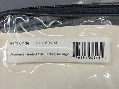 Venture Heat VH-9691-XL Women's SS 7V Battery-Heated Jacket XL New Genuine