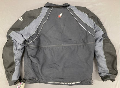 Joe Rocket 751-2604 Men's Alter Ego 2.0 M/C Jacket Black/Blue Large New Genuine