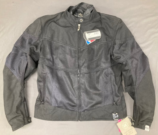 Power Trip 841-1006 Lola Ladies Textile Jacket BLK/BLK Size Diva1 New Genuine
