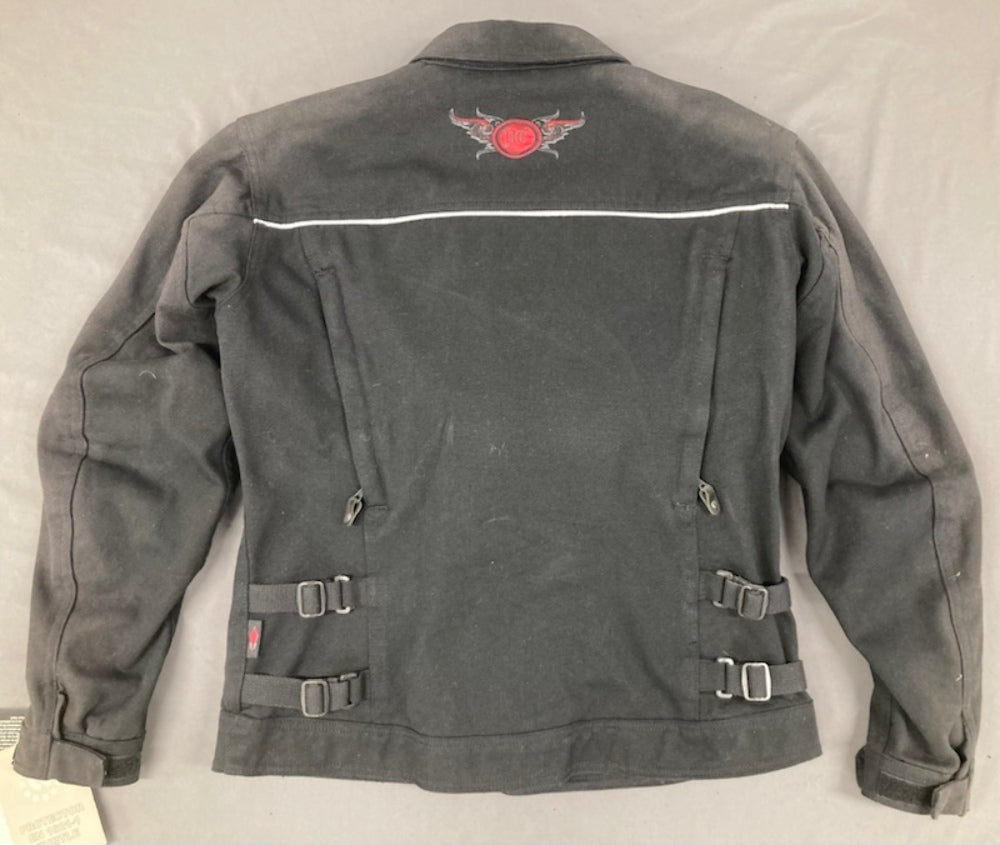 Power Trip 9041-4004 Motorcycle L. Ronin Jacket Black Large New Genuine