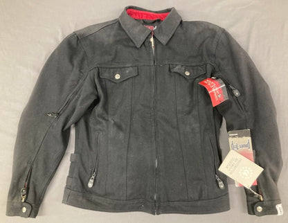 Power Trip 9041-4004 Motorcycle L. Ronin Jacket Black Large New Genuine