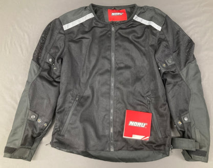 Noru 7349-2105-06 Motorcycle Tabi Mesh Jacket Black Large New Genuine