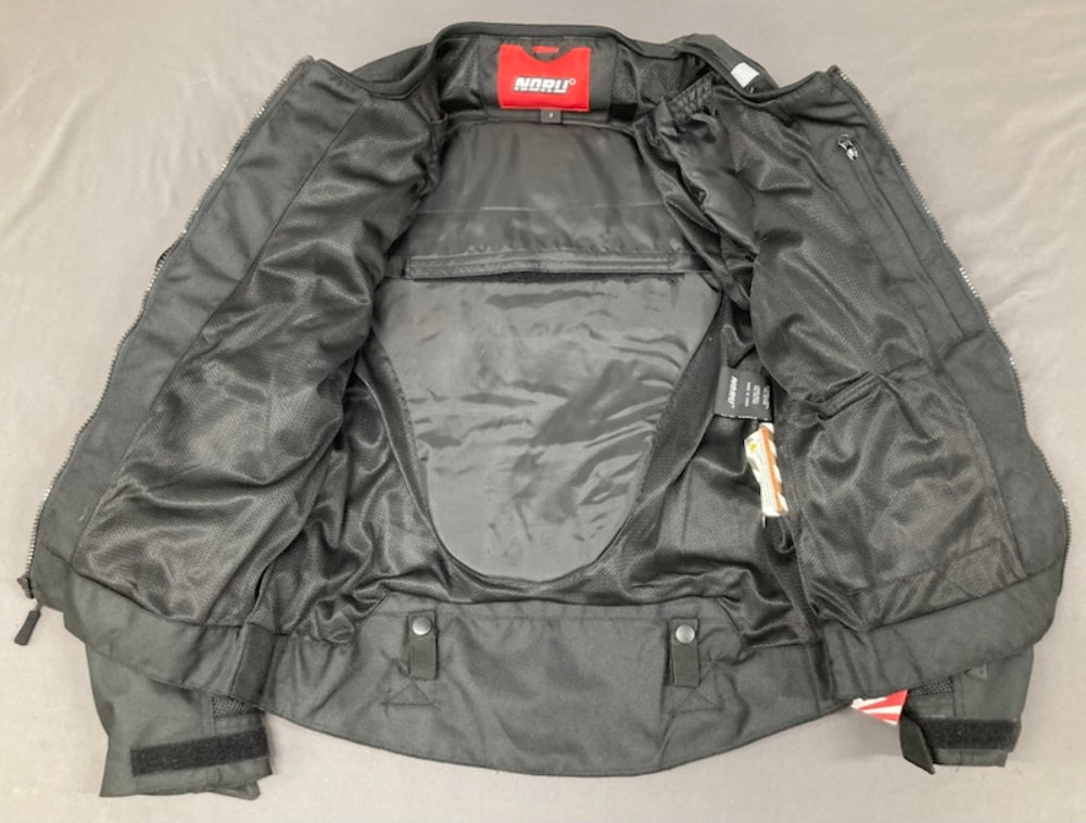 Noru 7349-2105-04 Motorcycle Tabi Mesh Jacket Black Small New Genuine