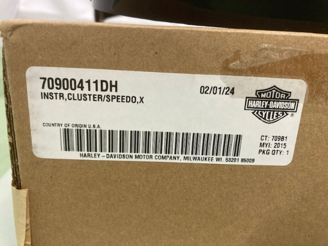 Harley-Davidson 70900411DH Speedometer / Instrument Cluster Cover New Genuine