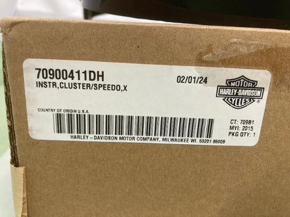Harley-Davidson 70900411DH Speedometer / Instrument Cluster Cover New Genuine
