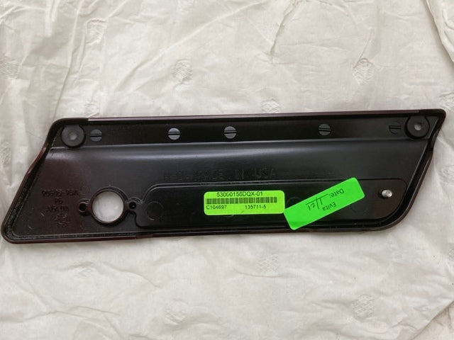 Harley-Davidson 53000156DQX LH Saddlebag Latch Cover New Genuine