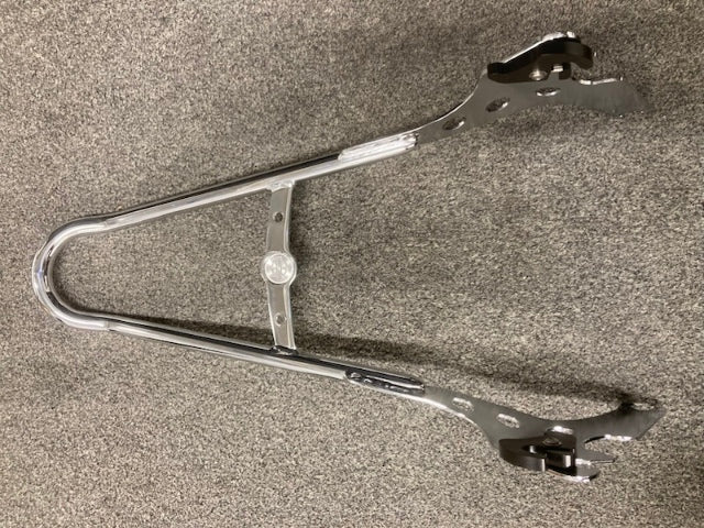 Harley-Davidson 52300040A XL One Piece Chrome Backrest New Genuine