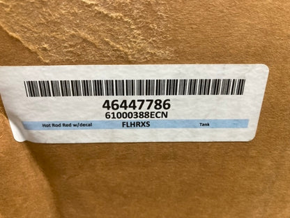 Harley-Davidson 61000388ECN FLHRXS Fuel Tank Hot Rod Red New Genuine