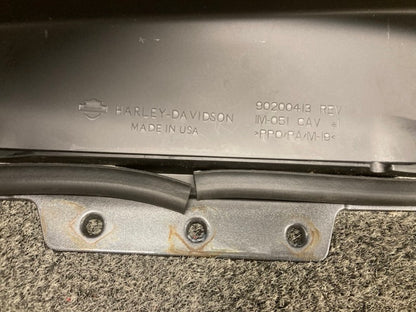 Harley-Davidson 90200413 REV LH Saddlebag Cover Silver Genuine