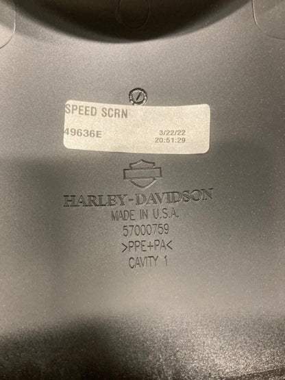 Harley-Davidson 57000740DH Front Fairing Assy Solid Black New Genuine