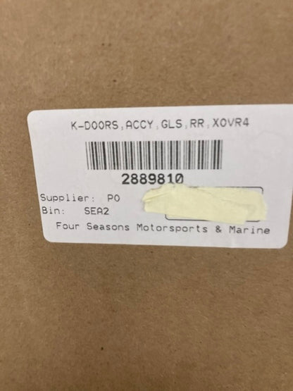 Polaris 2889810 K-Doors, Accy, Gls, RR, XOVR4 Set of 2 Full Doors New Genuine