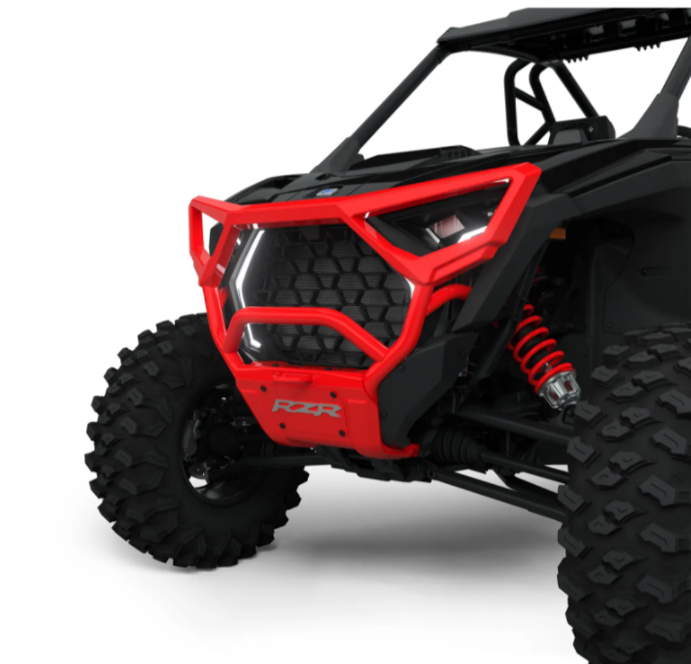 Polaris 2890388-293 RZR Front High Coverage Bumper Red New Genuine