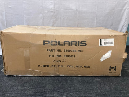 Polaris 2890388-293 RZR Front High Coverage Bumper Red New Genuine