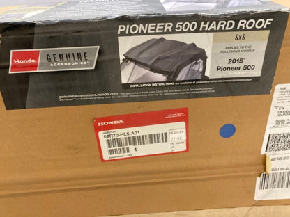 Honda 08R70-HL5-A01 Pioneer 500 Hard Roof New Genuine