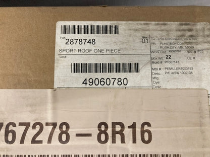 Polaris 2878748 RZR Sport Roof New Genuine