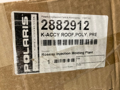 Polaris 2882912 Premium 3-Seat Roof New Genuine