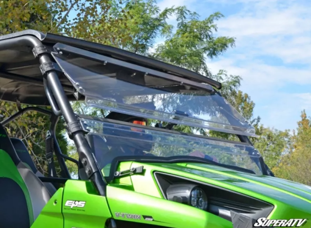 SuperATV FWS-K-TRX4-003-70 Flip Windshield for Kawasaki Teryx 2012+ New Genuine