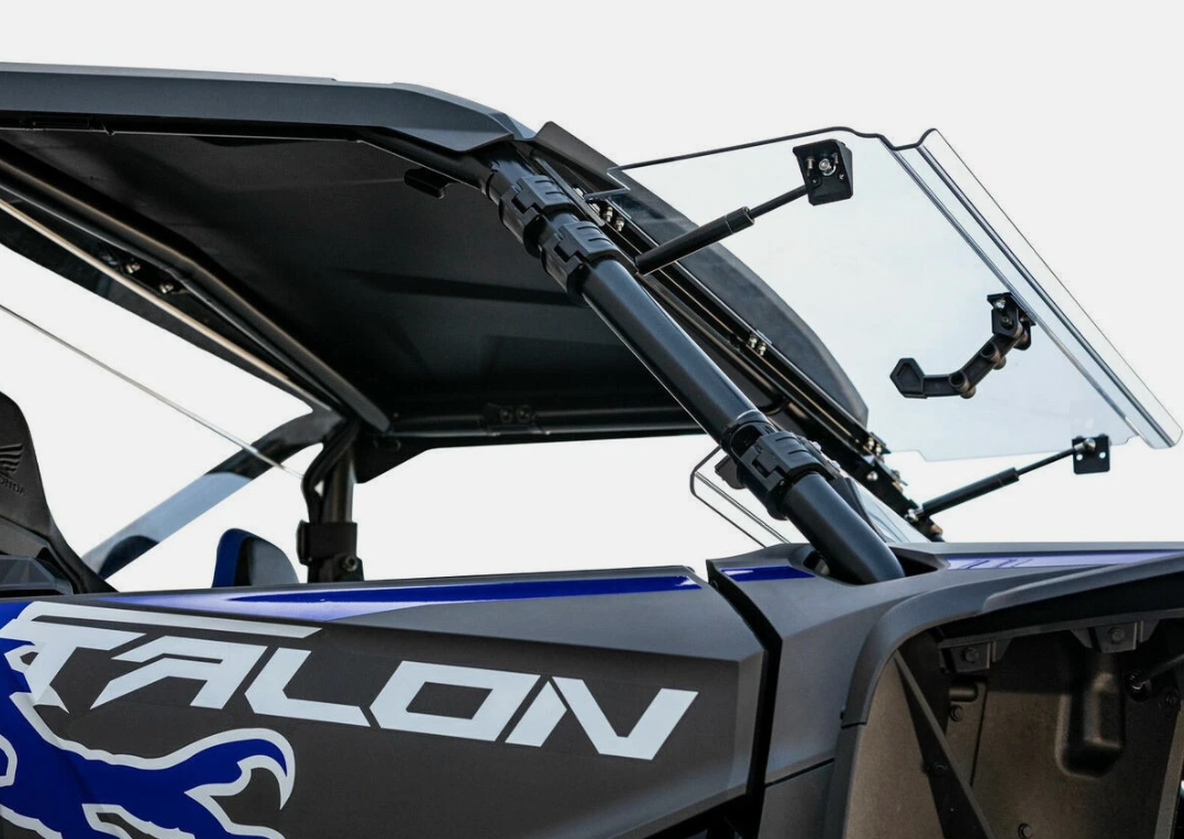 SuperATV FWS-H-TAL-70 Poly Flip Windshield for Honda Talon Incomp. New Genuine