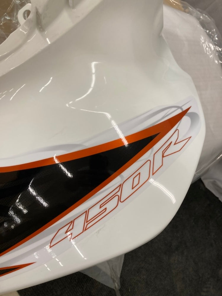 Honda 80100-HP1-A70ZA TRX 450ER Fourtrax Rear Fender White New Genuine