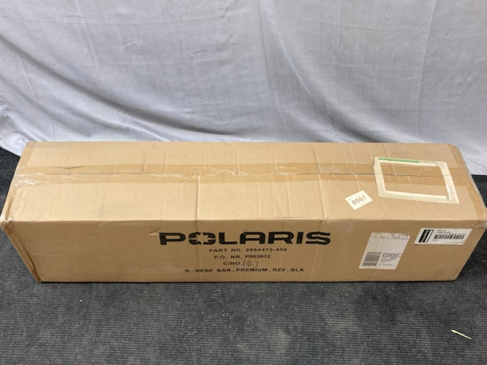 Polaris 2884473-458 Premium Nerf Bars Black for RZR New Genuine